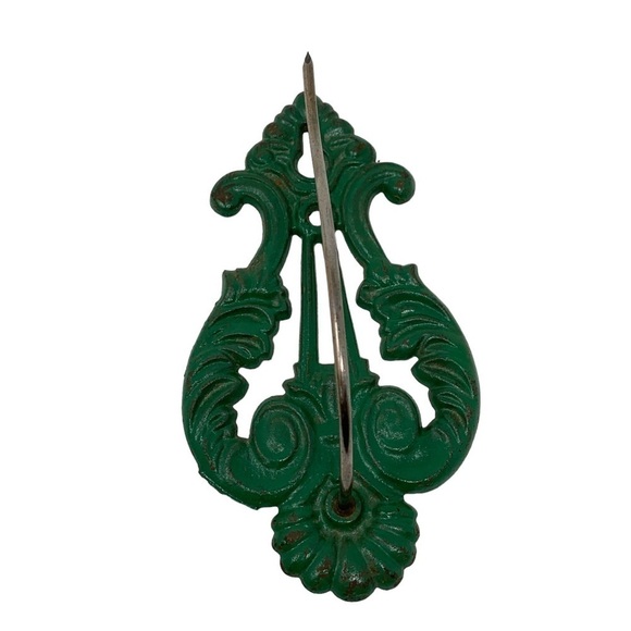 Antique Art Nouveau Wall Mount Receipt Hook - Picture 2 of 7